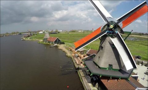 If you saw Netherlands from a flying machine