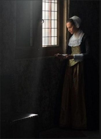 Dutch painting behind the film Tulip Fever