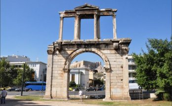 Arch of Hadrian in Athens