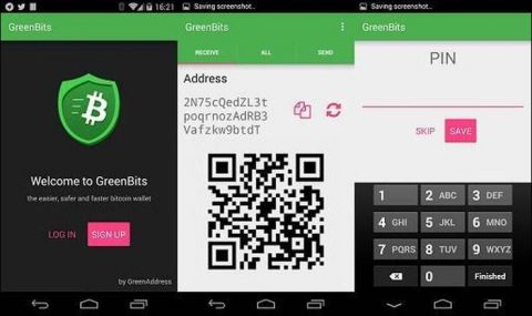 4- GreenBits Bitcoin Wallet