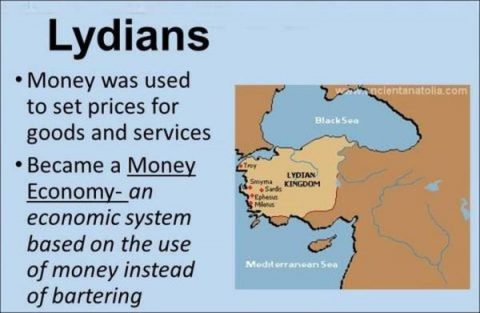 Lyder waren die ersten, die Geld erfunden haben, Kryptowährungen sind unsere Erfindung