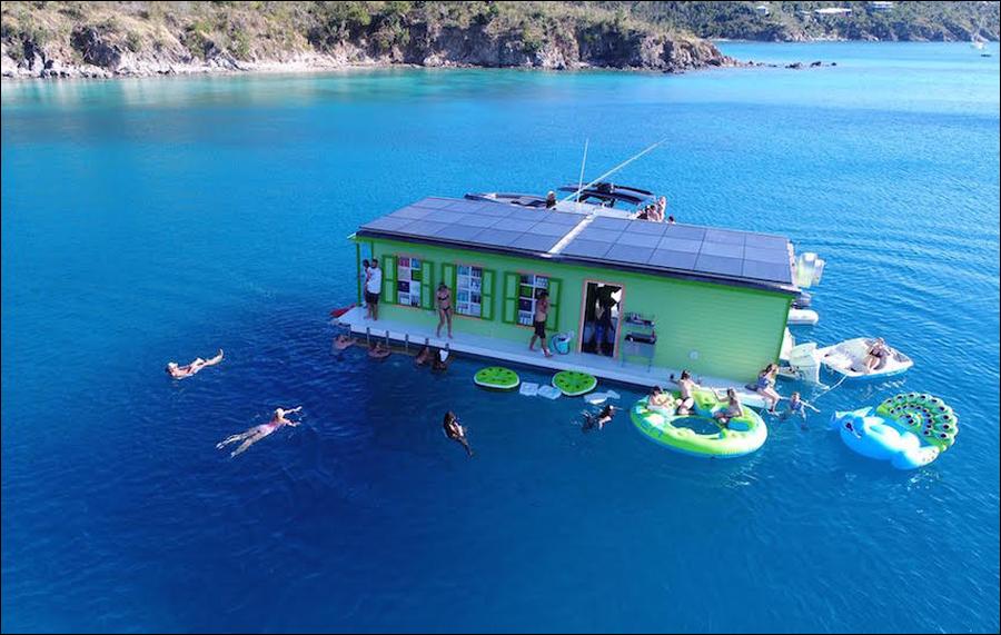 The Caribbean’s newest floating bar is in St John