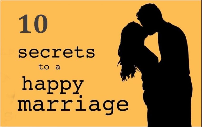Introducing 10 secrets to a happy marriage