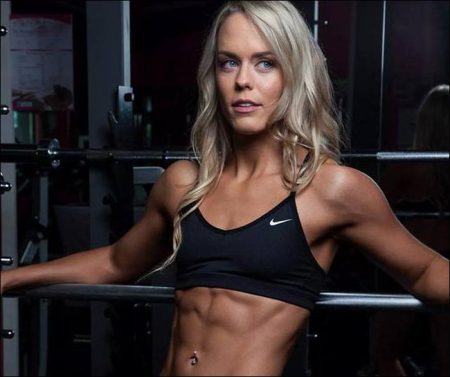 Female fitness model Caragh Flannery reveals diet and fitness secrets