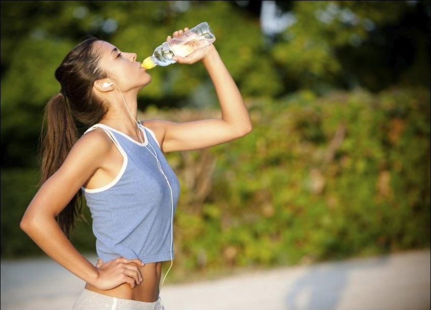 Drink plenty of water when you feel hungry