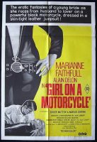The Girl on a Motorcycle Movie Poster (1968)