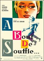 À Bout de Souffle - Breathless Movie Poster (1960)