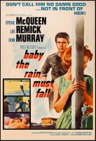 Baby the Rain Must Fall Movie Poster (1965)