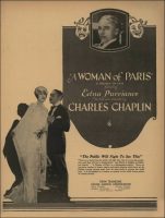 A Woman of Paris Movie Poster (1923)