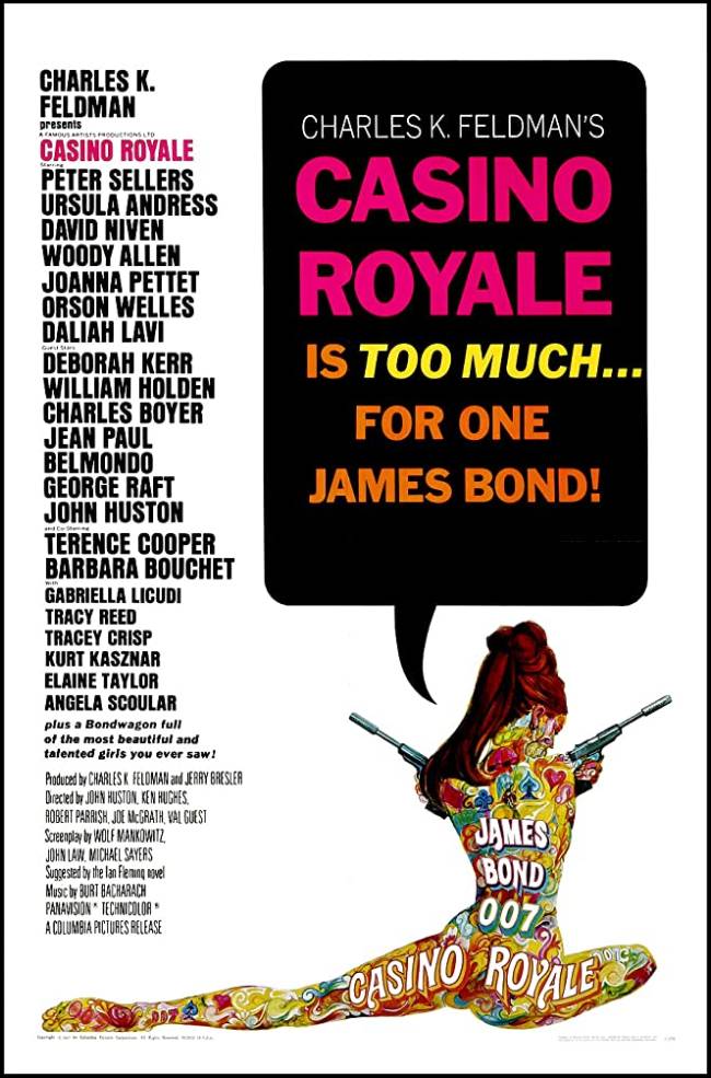 movies like casino royale 1967