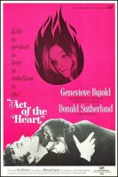 The Act of the Heart Movie Poster (1970)