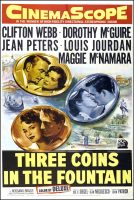 Three Coins in the Fountain Movie Poster (1954)