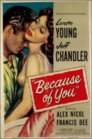 Because of You Movie Poster (1952)