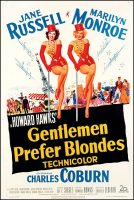 Gentlemen Prefer Blondes Movie Poster (1953)