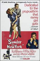 Sunday in New York Movie Poster (1963)