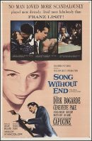 Song Without End Movie Poster (1960)
