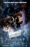 Star Wars: The Empire Strikes Back Movie Poster (1980)