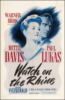 Watch on the Rhine Movie Poster (1943)