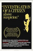 Investigation of a Citizen Above Suspicion Movie Poster (1970)