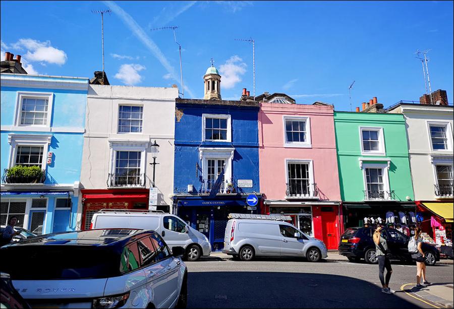 Notting Hill: Picturesque area of London
