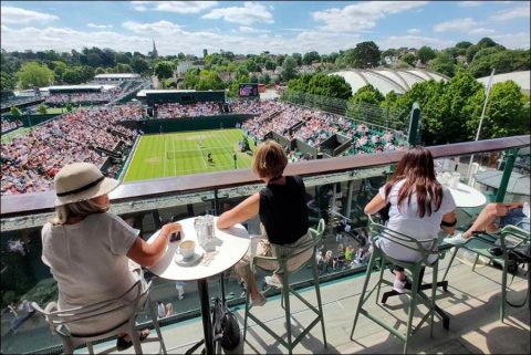One day at Wimbledon, full of surprises