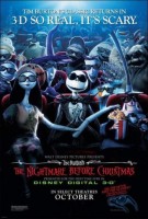 The Nightmare Before Christmas in 3D Poster