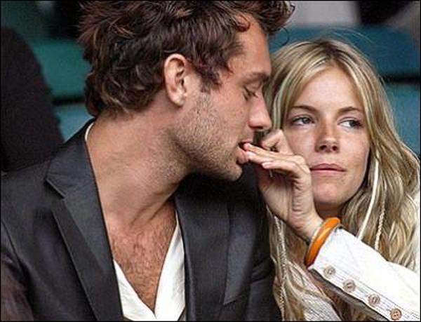 Sienna Miller and Jude Law split up