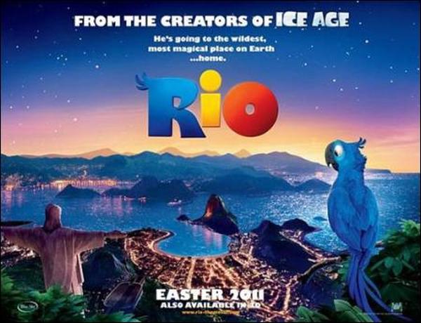 Easter moviegoers flock to bird cartoon "Rio"