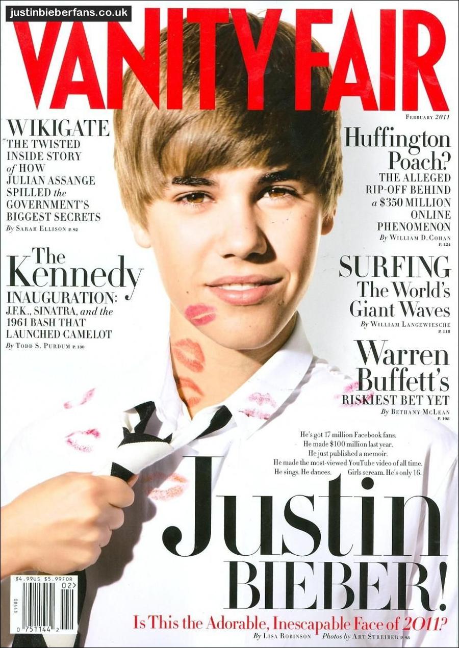 Justin Bieber's Vanity Fair Cover Bombed at the Newsstand