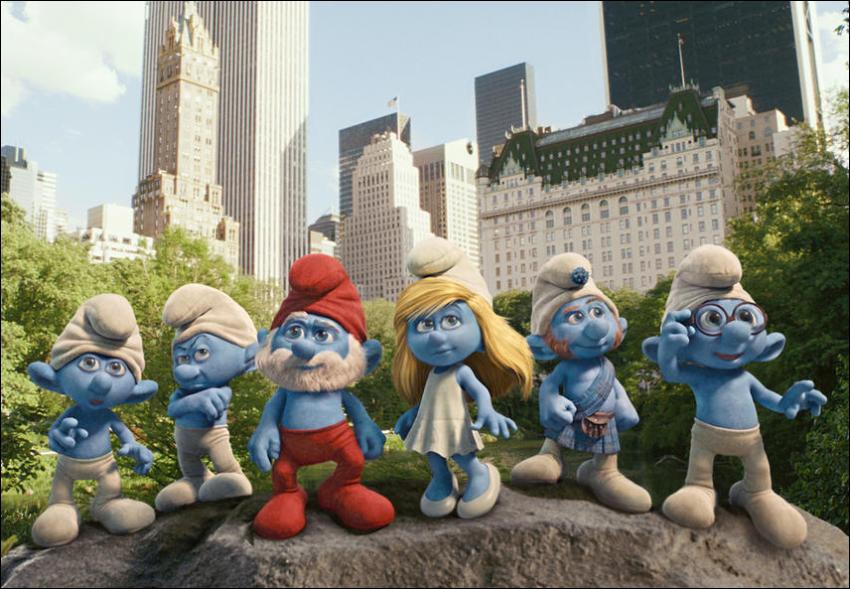 Smurfs: Welcome to Central Park, New York
