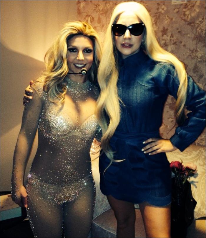 Gaga's awkward moment with Britney