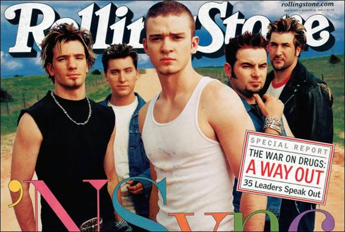 Backstreet Boys, Rolling Stone Magazine Cover 2001