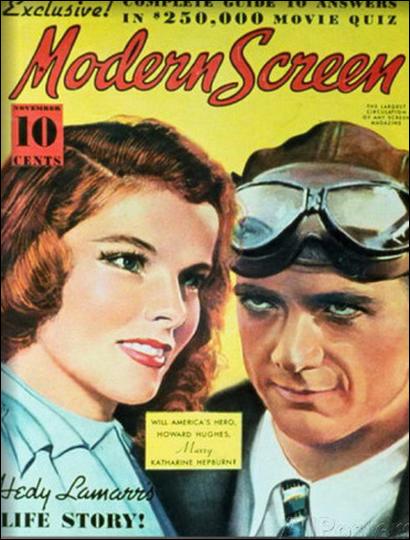 Katharine Hepburn, Modern Screen Magazine Cover