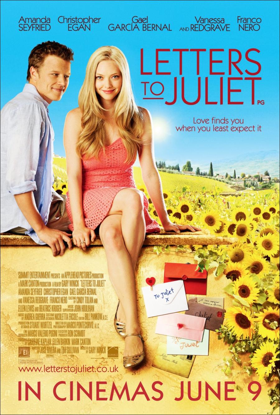 Amanda Seyfried - Letters to Juliet Double Sided Poster