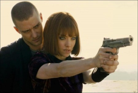 Timberlake and Seyfried in futuristic action thriller “In Time”