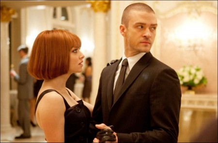 Timberlake and Seyfried in futuristic action thriller “In Time”