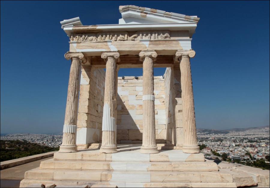 Temple of Athena Nike and the Erechtheum