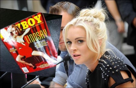 Lindsay Lohan's Playboy cover leaked