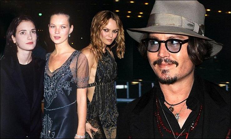 Johnny Depp’s Romantic History: Amber Heard, Winona Ryder, Kate Moss, Vanessa Paradis, and More