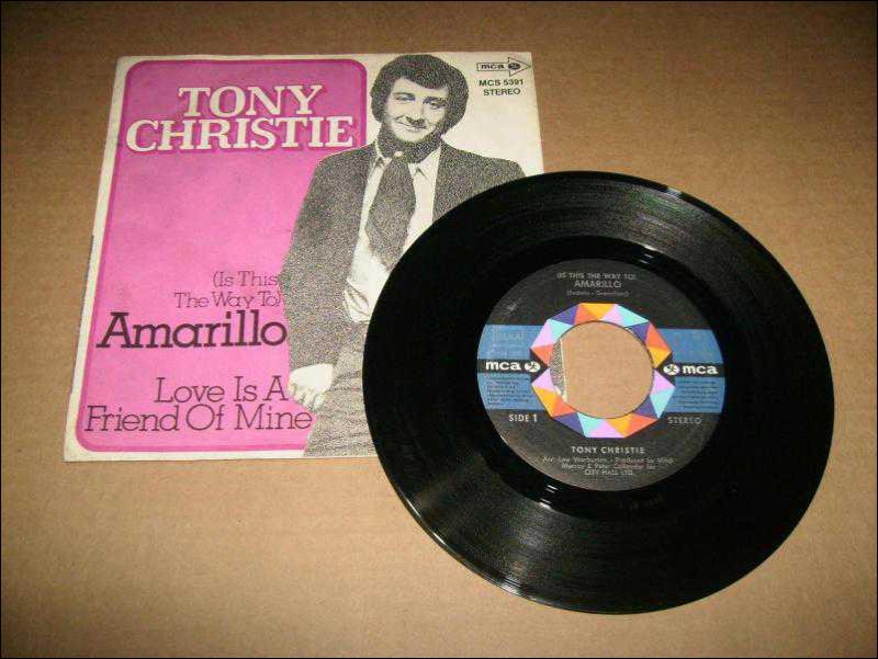 Amarillo Lyrics by Tony Christie