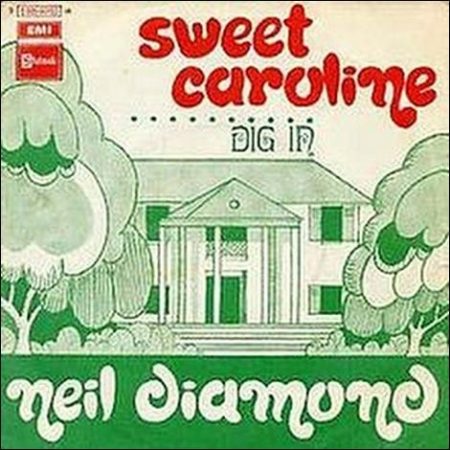 Lyrics for Sweet Caroline by Neil Diamond