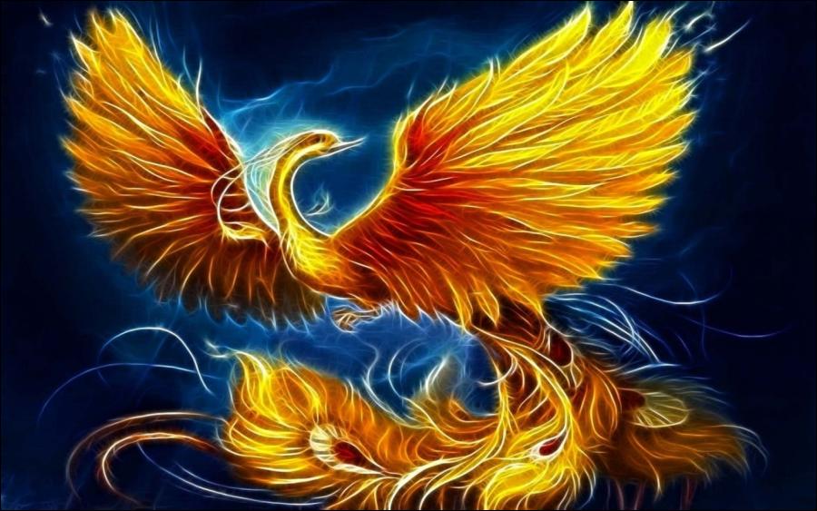 Simurg: The legend of immortal bird that gives life to burning bodies with love