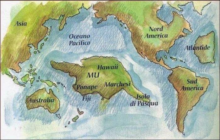Where was the lost continent of Mu, anyway?
