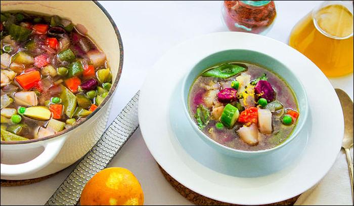 Minestrone: What about try ann Italian style soup?