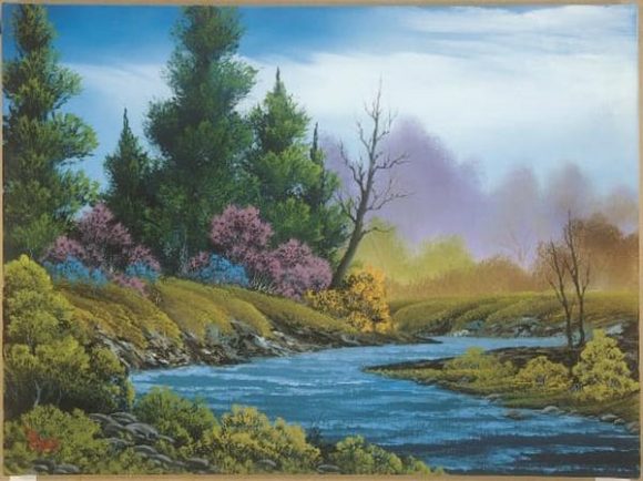 The work of beloved TV artist Bob Ross is finally being recognized in an exhibition