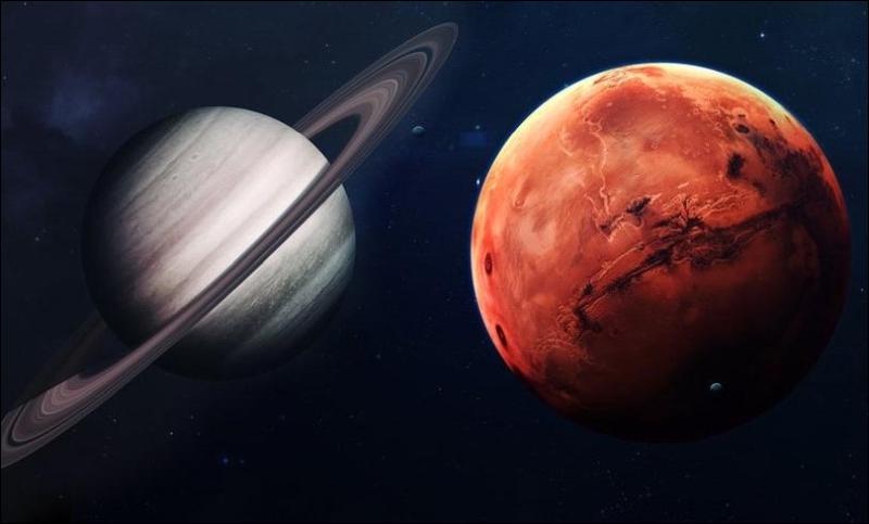 Mars and Saturn dispute: The combination of two demons: