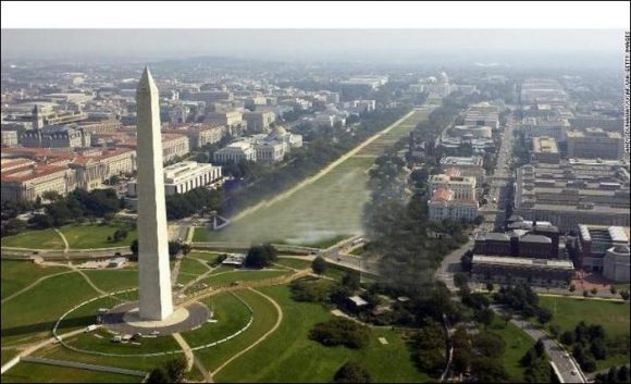 The Washington Monument reopens