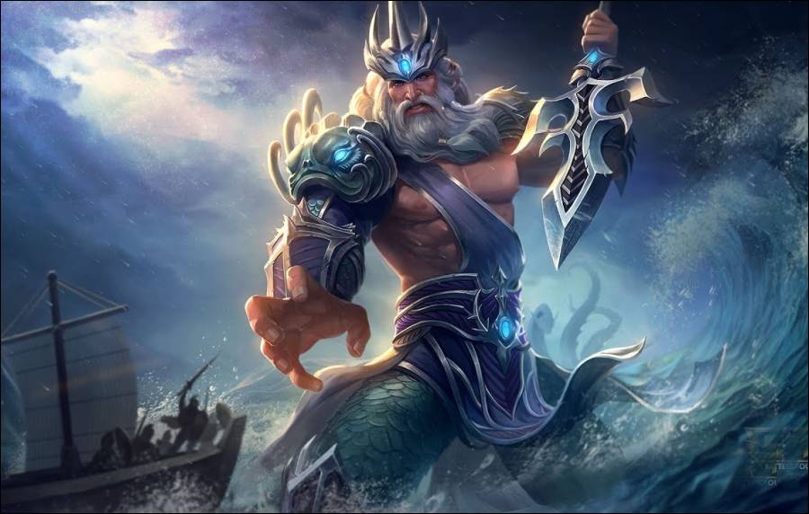 The story of Poseidon: Ruler of the Seas