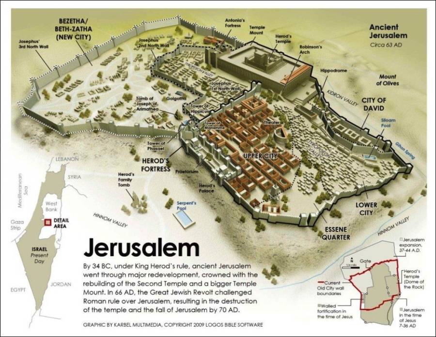 Jerusalem: A city of David in ancient Israel