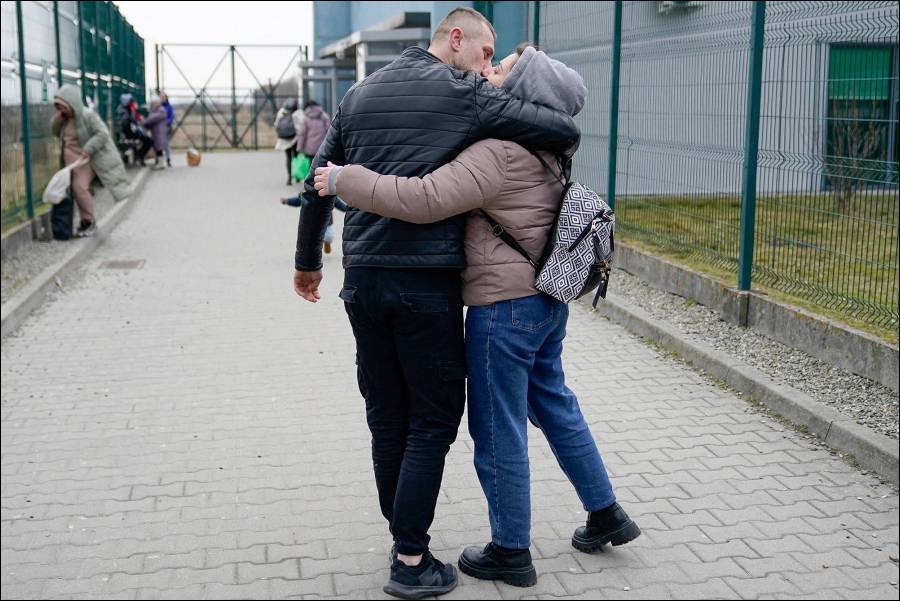 the fighting-age men who left Ukraine